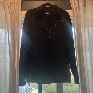 Patagonia better sweater, outdoor fleece quarters zip